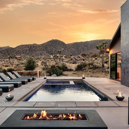 Amaru Muru - Luxury Retreat With Pool/Hot Tub/Yoga Joshua Tree Eksteriør billede