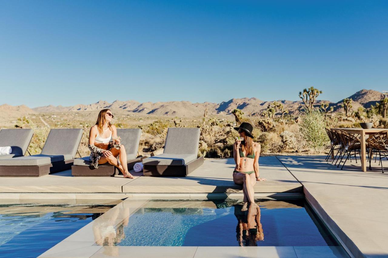 Amaru Muru - Luxury Retreat With Pool/Hot Tub/Yoga Joshua Tree Eksteriør billede