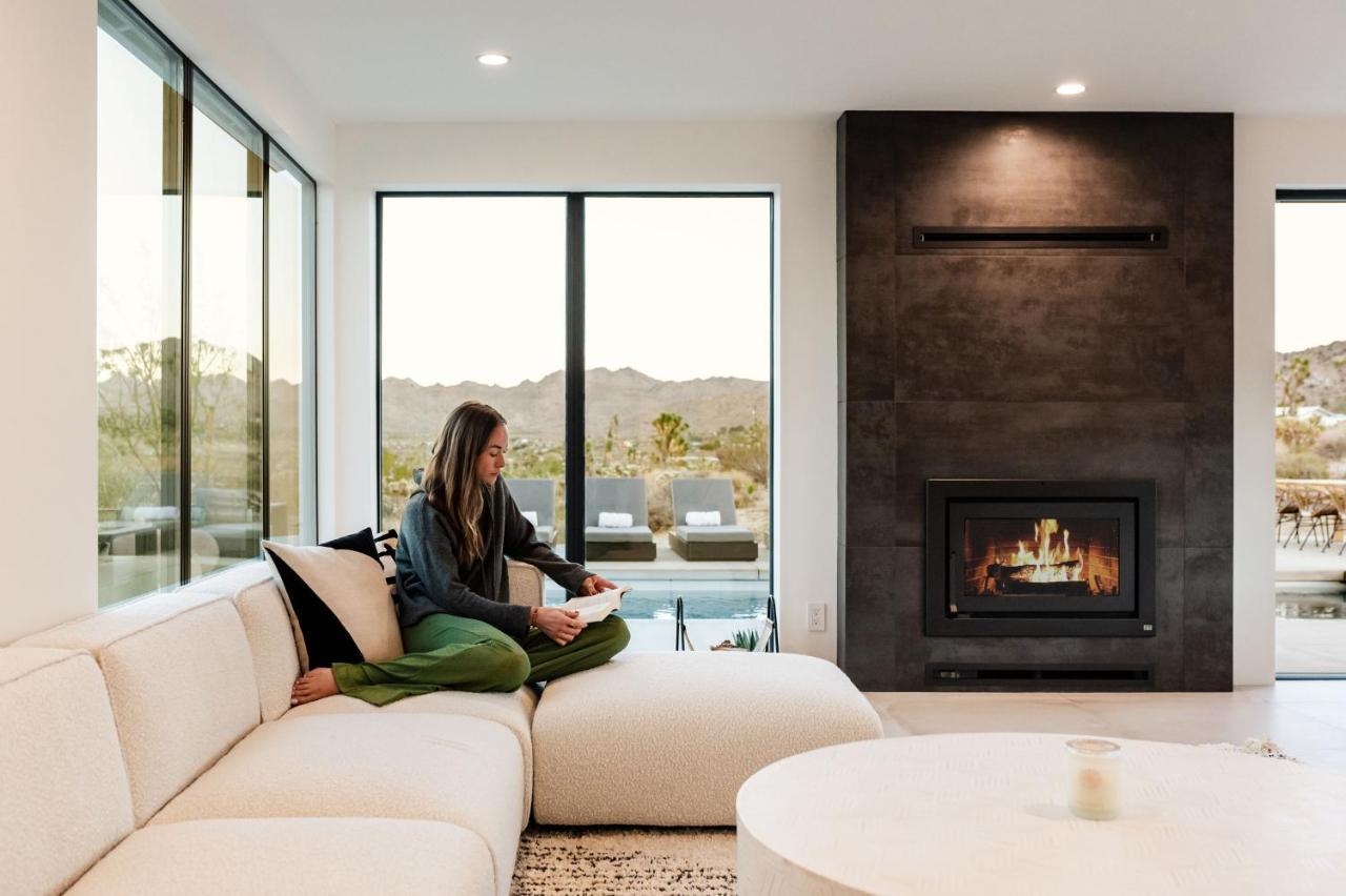 Amaru Muru - Luxury Retreat With Pool/Hot Tub/Yoga Joshua Tree Eksteriør billede