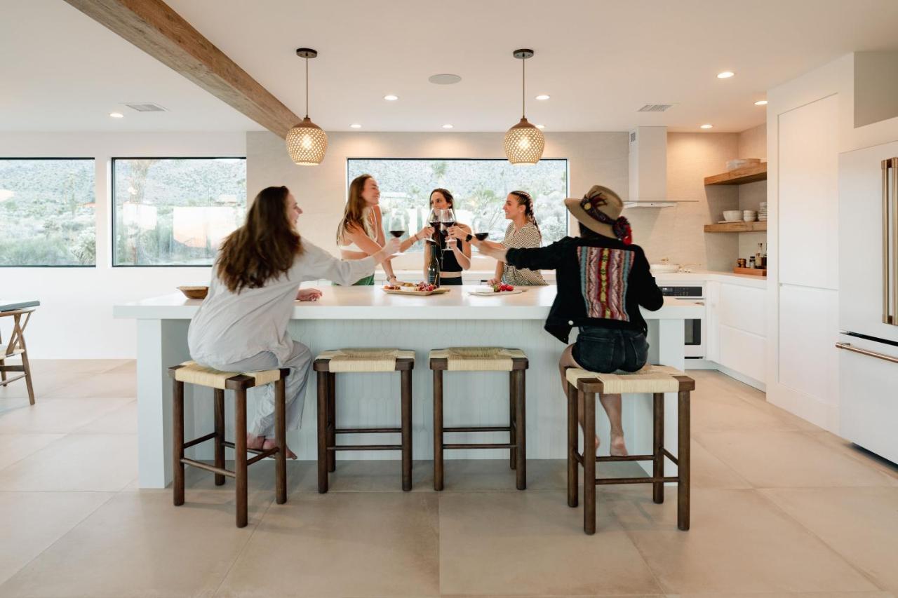 Amaru Muru - Luxury Retreat With Pool/Hot Tub/Yoga Joshua Tree Eksteriør billede