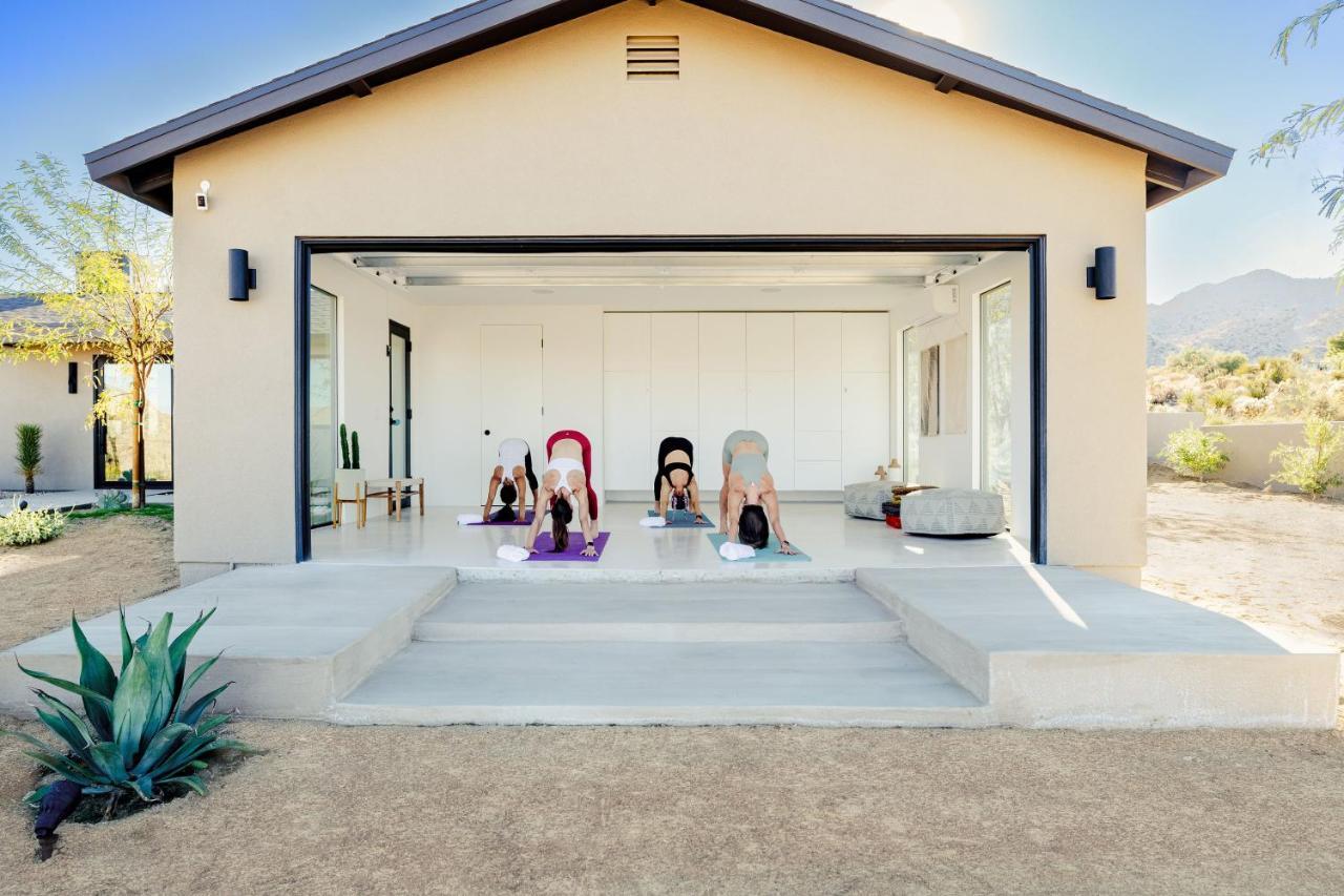 Amaru Muru - Luxury Retreat With Pool/Hot Tub/Yoga Joshua Tree Eksteriør billede