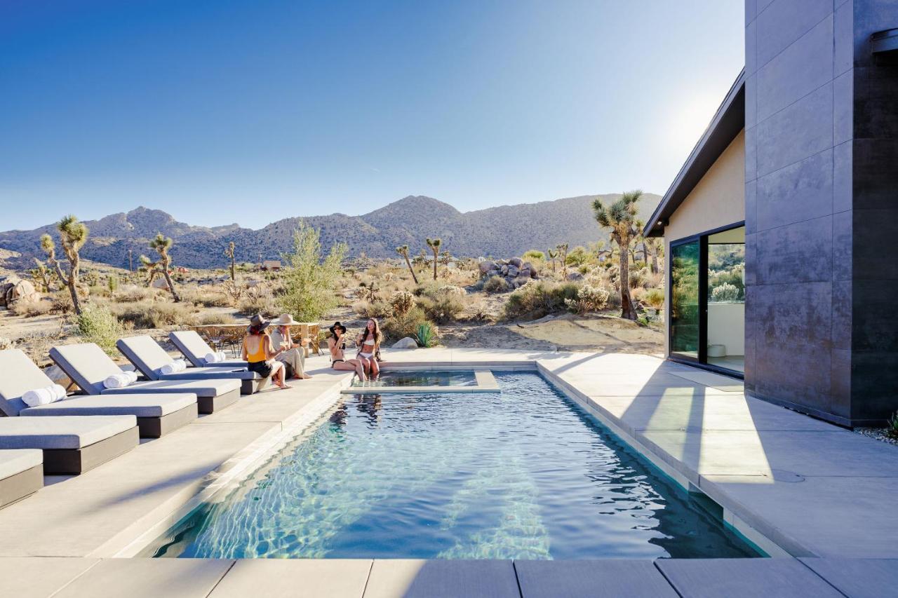 Amaru Muru - Luxury Retreat With Pool/Hot Tub/Yoga Joshua Tree Eksteriør billede